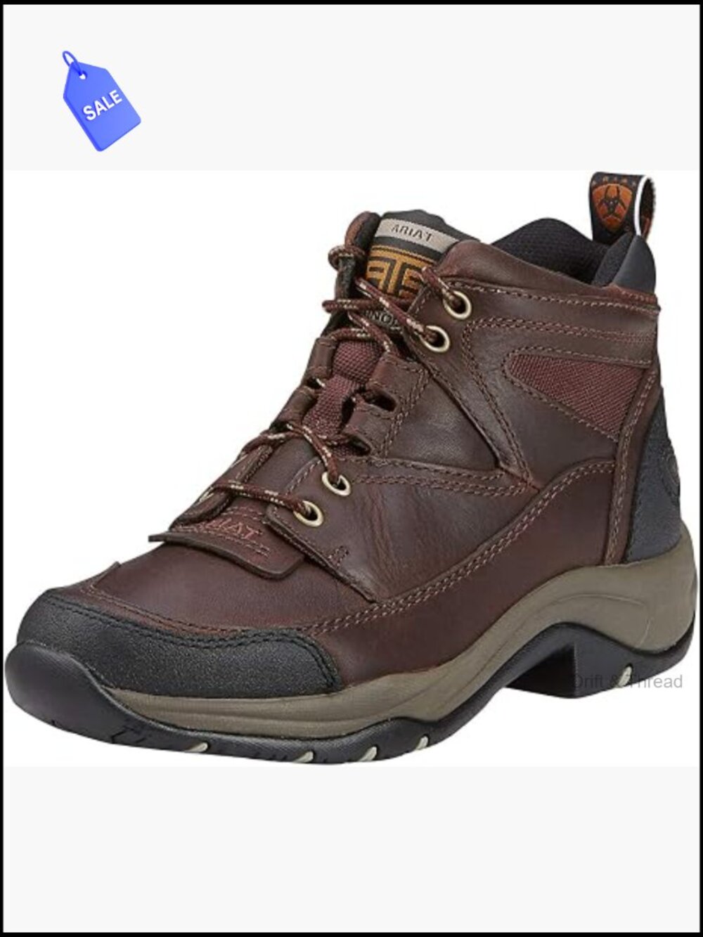 Women's Leather Hiking Boots Water Resistant Lace Up Ankle Boots